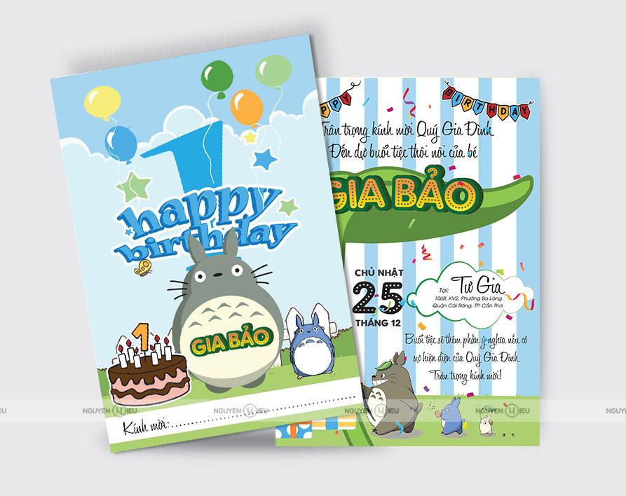 Thiệp cưới Hiếu Nguyễn - Thiệp Sinh Nhật Cho Bé Thiệp sinh nhật Hiếu Nguyễn thiết kế